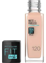 MAYBELLINE-BASE MATTE+PORELESS 16 H FIT ME! 120